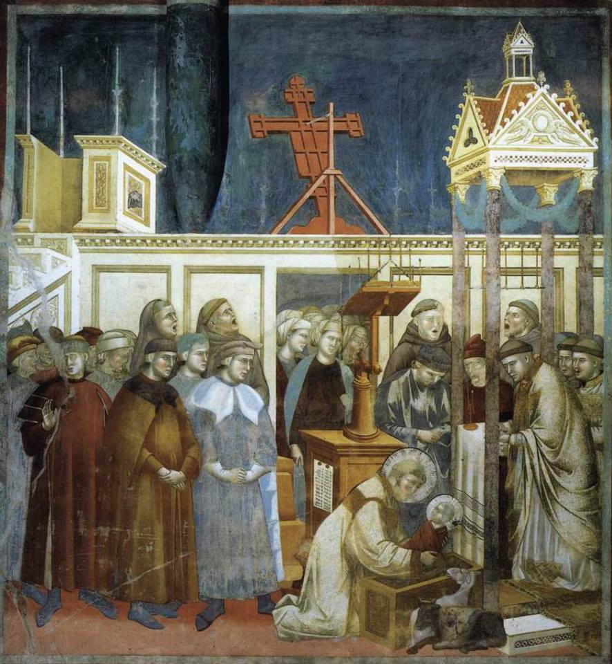 Il Presepe di Greccio o Natale di Greccio è la tredicesima delle ventotto scene del ciclo di affreschi delle Storie di san Francesco della Basilica superiore di Assisi