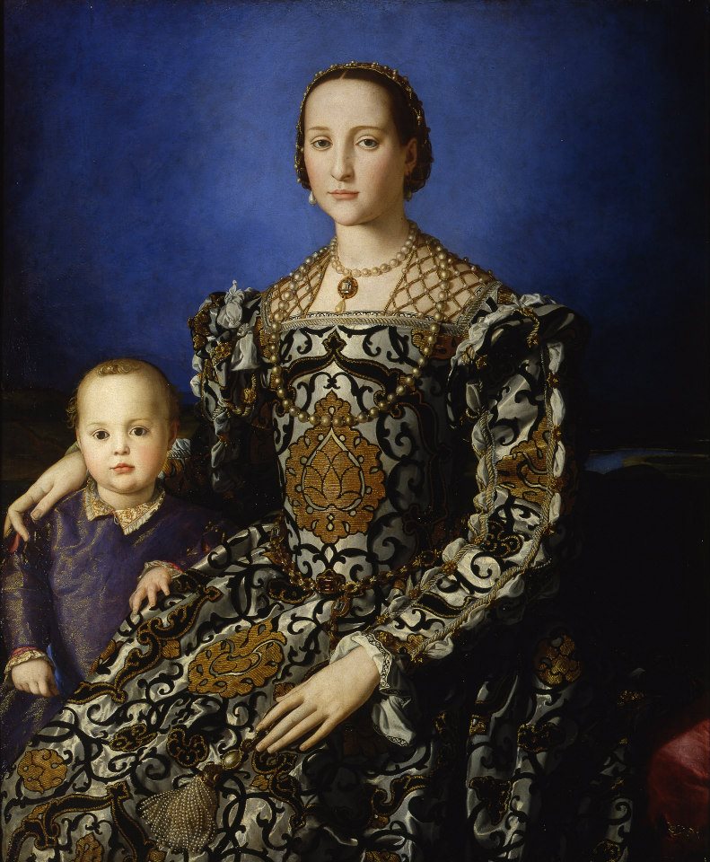Bronzino - Eleonora di Toledo col figlio Giovanni 1545